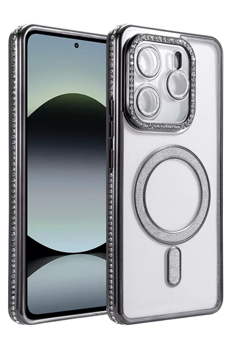 Newface Xiaomi Redmi Note 14 4g Joke Simli Magneticsafe Kılıf - Siyah