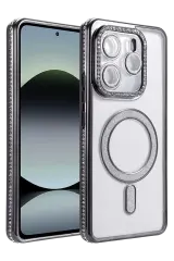 Newface Xiaomi Redmi Note 14 4g Joke Simli Magneticsafe Kılıf - Siyah