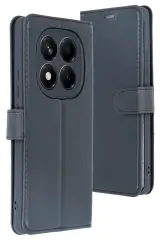 Newface Xiaomi Redmi Note 14 4g Kılıf Trend S Plus Kapaklı Kılıf - Siyah