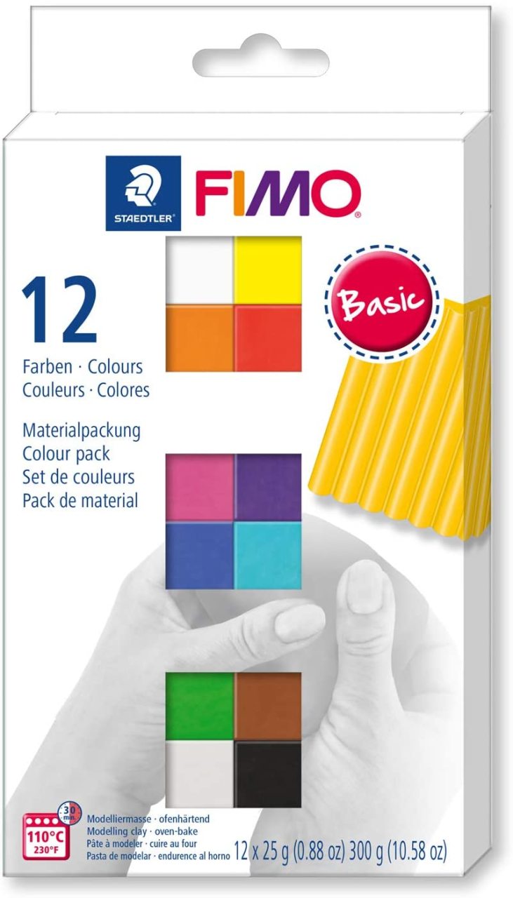 Fimo Soft Basic Modelleme Kili Seti 12'li