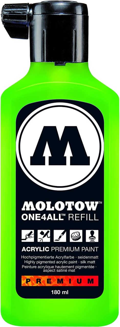 Refill 180ml - N:219 Neon Green Fluorescent