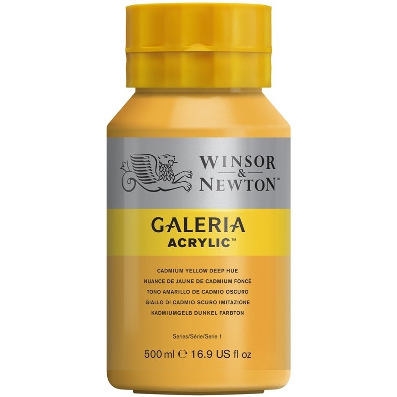 Galeria Akrilik Boya 500ml N:115 Cadmium Yellow Deep Hue