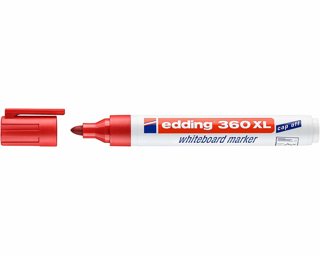 360XL Beyaz Tahta Kalemi - Kırmızı