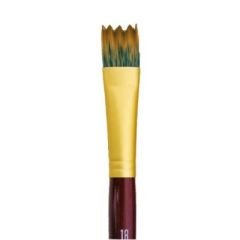 Studio Decorative Arts Seri 718 Sentetik Kıl Dalga Fırçası No:18