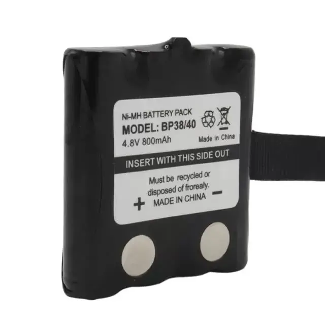 Powermaster Bp38/40 Nı-mh 4.8 Volt 700mah Cobra Telsiz Pili Şarj Edilebilir Şarjlı 4xaaa