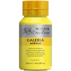 Galeria Akrilik Boya 500ml N:114 Cadmium Yellow Pale Hue