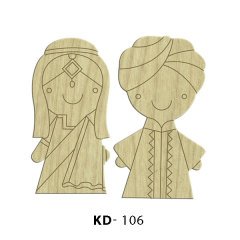 Ahşap Lazer Kesim - KD106