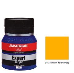 Talens Amsterdam Expert Serisi Akrilik Boya 400ml - S:4 Cadmium Yellow Deep