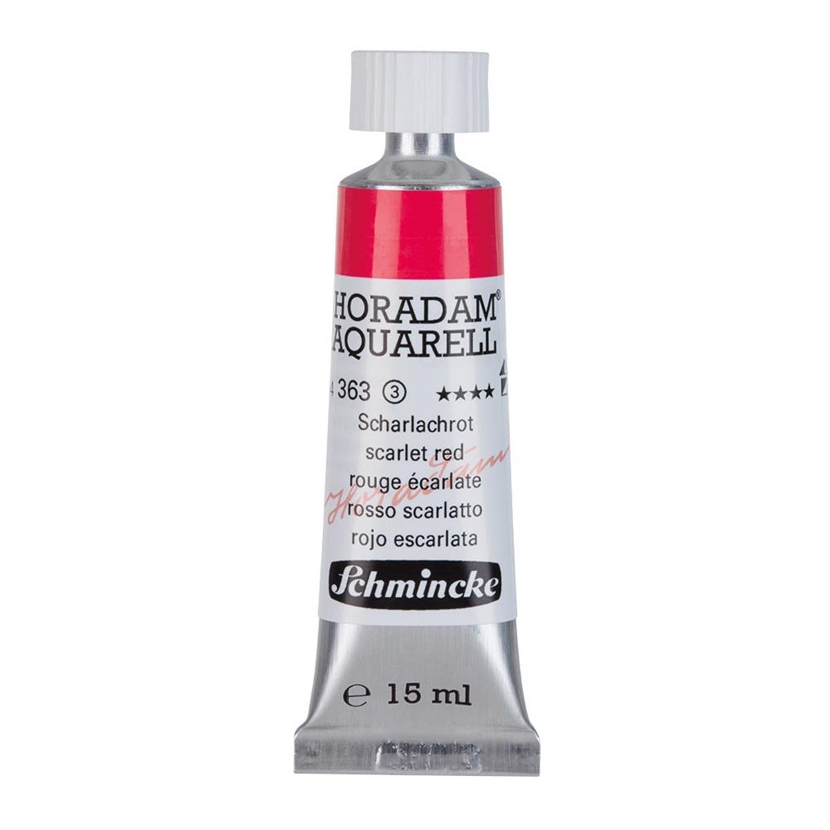 Horadam Tüp Suluboya - Scarlet Red - 15ml - Seri 3