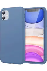 Newface İphone 11 Kılıf First Silikon - Mavi