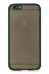 Newface İphone 6 Kılıf Montreal Silikon Kapak - Yeşil