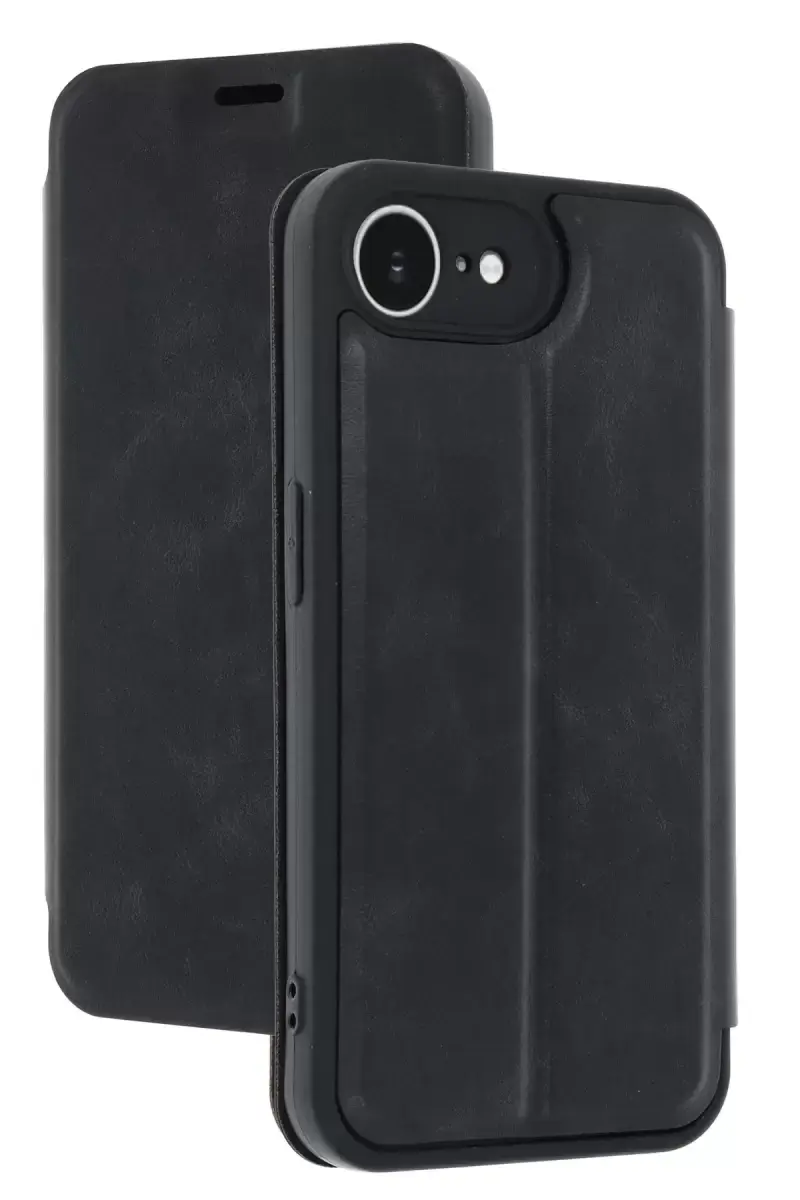 Newface Apple İphone 16e Kılıf Flip Cover - Siyah