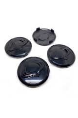 Ssangyong Actyon Sports Kabartma Geçme Jant Göbeği Kapağı Siyah 4'lü 82mm