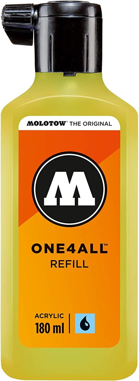 Refill 180ml - N:220 Neon Yellow Fluorescent