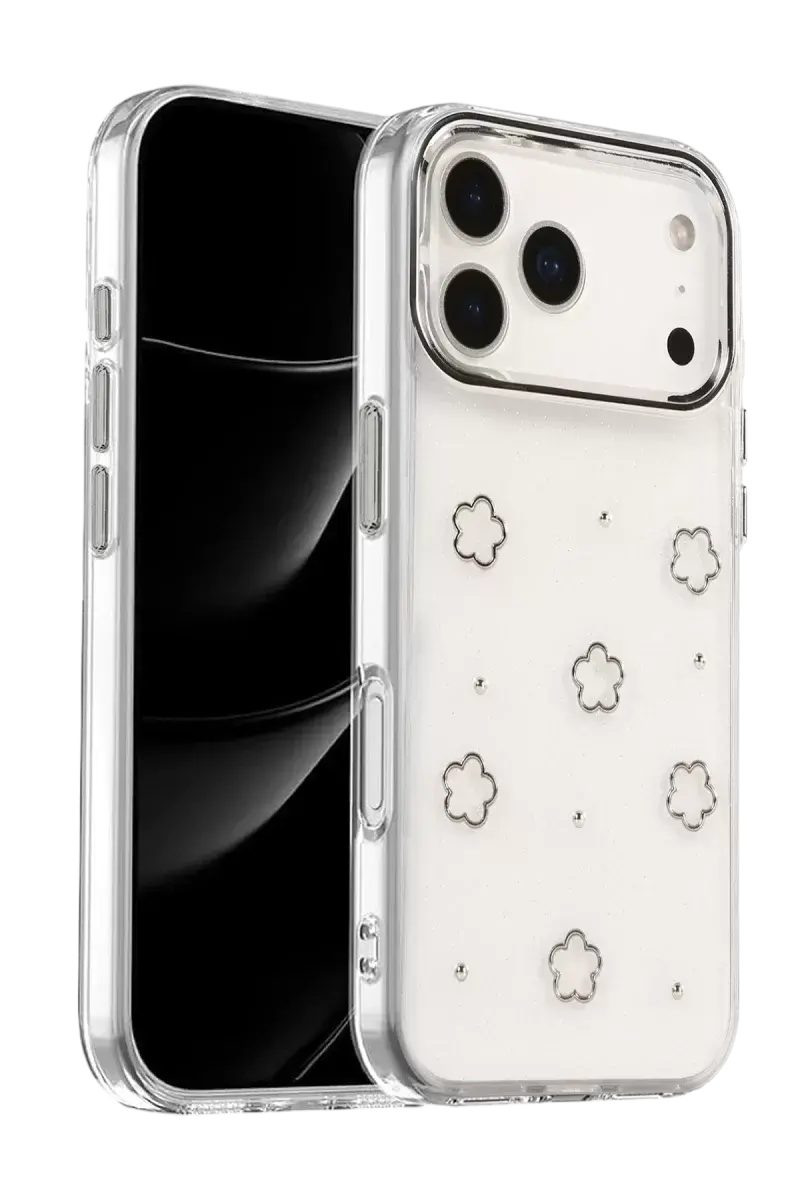 Newface Apple İphone 17 Pro Fiyonk Desenli Kapak - Desen 2
