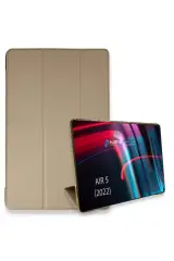 Newface Apple İpad Air 5 (2022) Kılıf Tablet Smart Kılıf - Gold