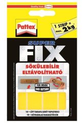 Superfix Sökülebilir Çift Taraflı Bant 2x4cm 10 Adet