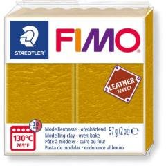 Fimo Deri Efekt Polimer Kil - Ochre - 57gr