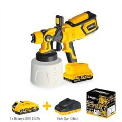 Sgs 5460 Akülü Boya Tabancası 1X2.0 Akülü