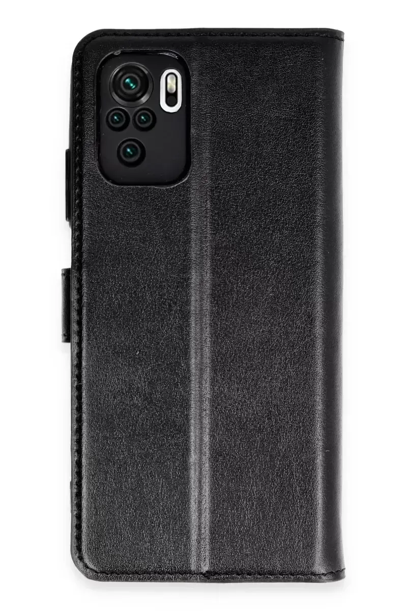 Newface Xiaomi Mi Note 10 Trend S Plus Kapaklı Kılıf - Siyah