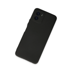 Vivo Y15s Kılıf First Silikon - Siyah