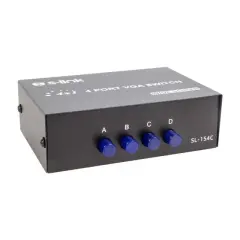 Powermaster 4 Port Vga Switch