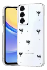 Newface Samsung Galaxy S24 Fe Fiyonk Desenli Kapak - Desen 1
