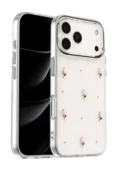 Newface Apple İphone 17 Pro Fiyonk Desenli Kapak - Desen 6