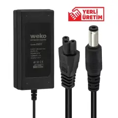 Weko 24 Volt 3 Amper 70 Watt Notebook Yerli Üretim Adaptör (5.5*2.5 Uçlu)