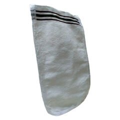 İpek Sırt ve Vücut Kesesi Beyaz 16x26