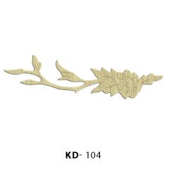 Ahşap Lazer Kesim - KD104