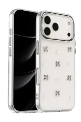 Newface Apple İphone 17 Pro Fiyonk Desenli Kapak - Desen 8