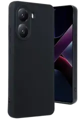 Newface Xiaomi Poco X7 Pro Kılıf Aras Deri Kapak - Siyah