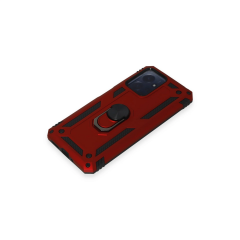 Xiaomi Redmi Note 12 4g Kılıf Sofya Yüzüklü Silikon Kapak - Kırmızı