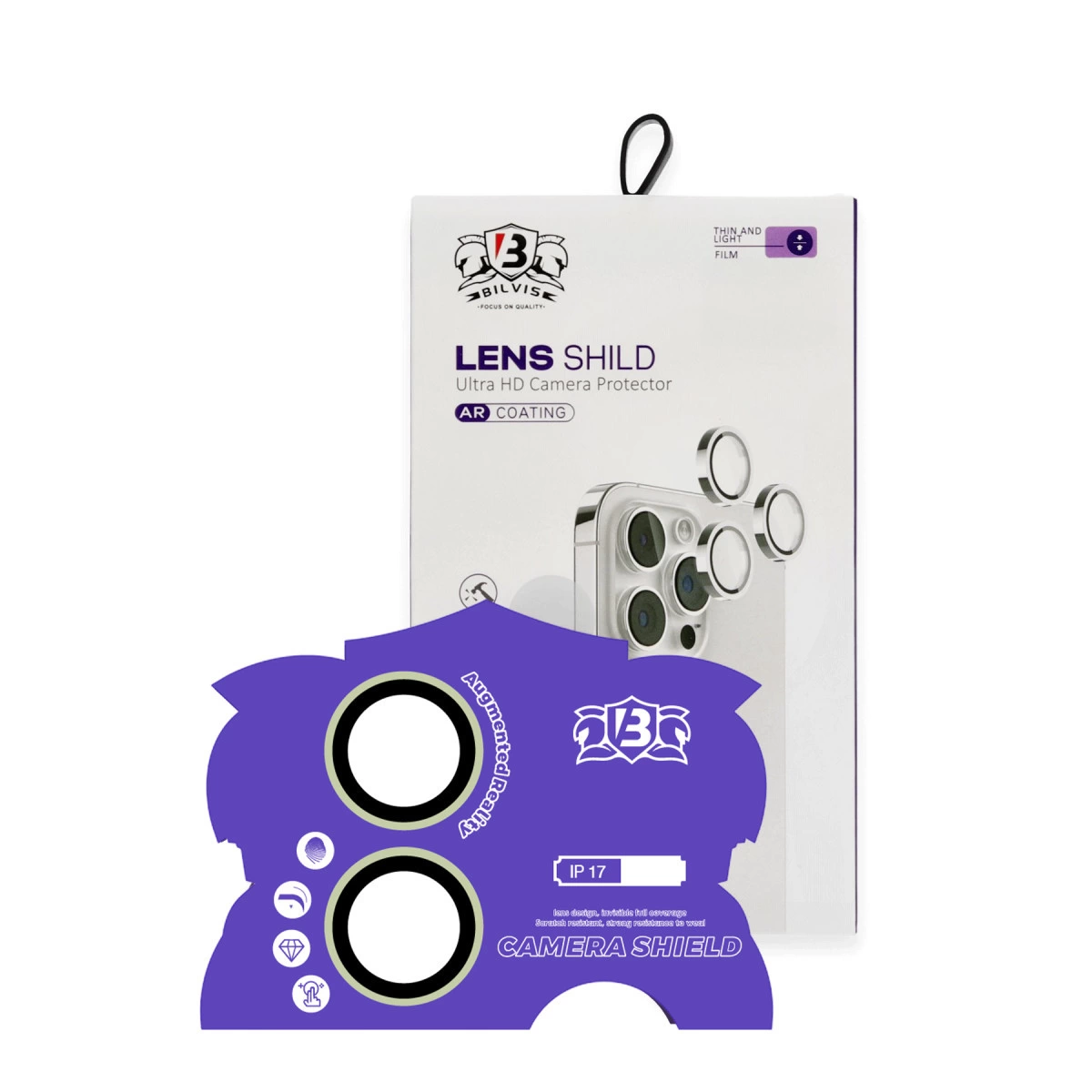 İphone 17 Bilvis Titan Kamera Lens - Açık Yeşil