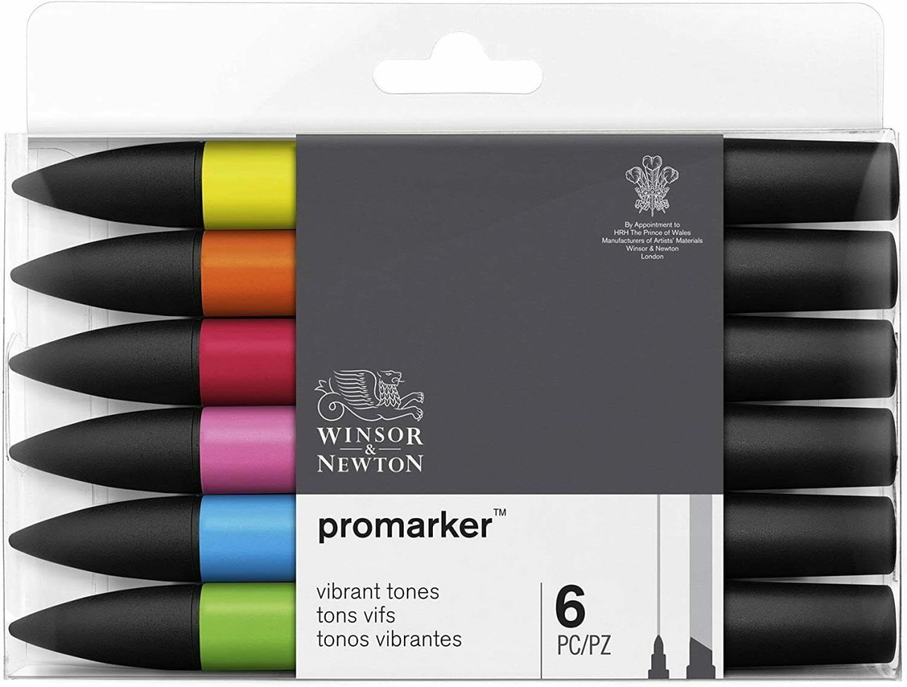 Promarker 6'lı Set Vibrant Tones