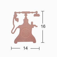 Ahşap Telefon - 18mm - H146