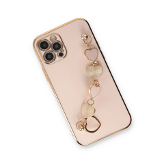 İphone 12 Pro Kılıf Esila Silikon - Pudra