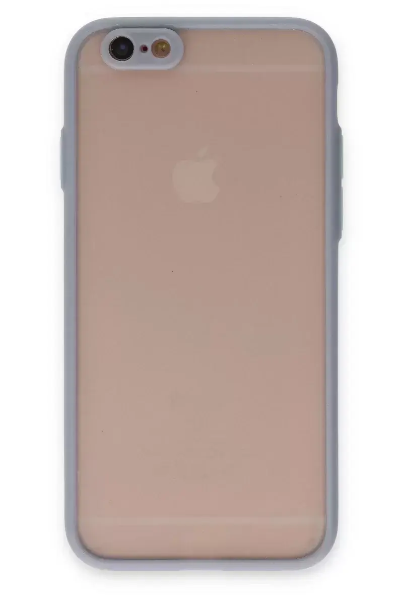 Newface İphone 6 Kılıf Montreal Silikon Kapak - Gri