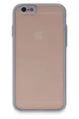 Newface İphone 6 Kılıf Montreal Silikon Kapak - Gri