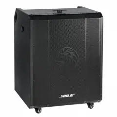 Shile Sl-9 400w Aktif Kule Ses Sistemi 2 Adet Kablosuz Mikrofonlu Tekerlekli Mdf Kasa Bluetooth/tws/dsp Destekli Pa Seti