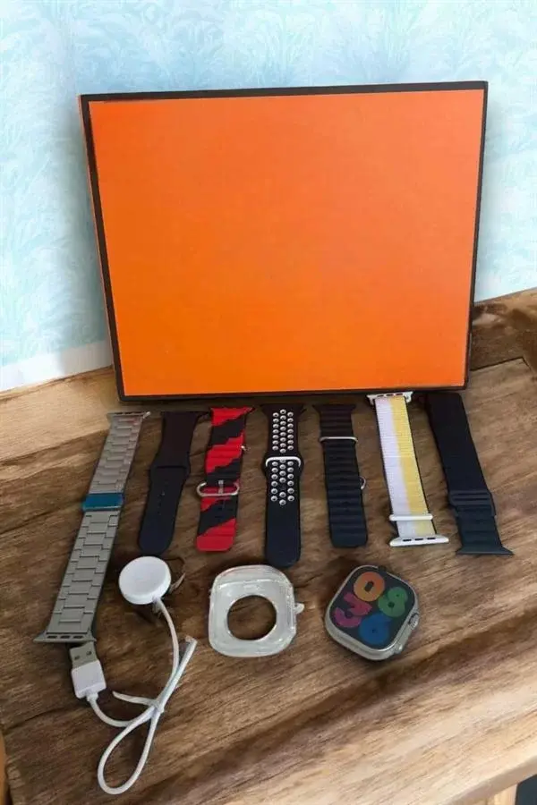 Akıllı Saat 7 Farklı Kordonlu Arama Cevaplayan Bildirim Gps Özelliği