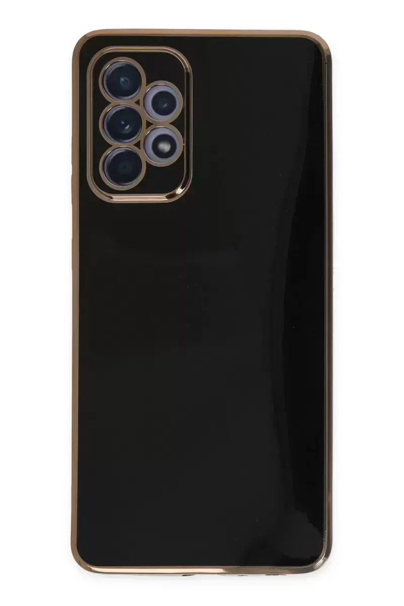 Newface Samsung Galaxy A32 Kılıf Volet Silikon - Siyah