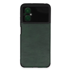Xiaomi Poco M5 Kılıf Loop Deri Silikon - Yeşil