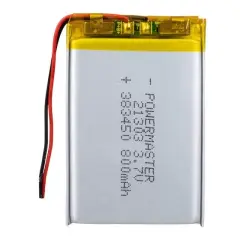 Powermaster 383450 3.7 Volt 800 Mah Lityum Polimer Pil
