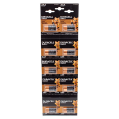Duracell 1.5v İnce Aaa 20'li Alkalin Pil Lr03/mn20