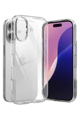 Newface Apple İphone 17 Lüx Şeffaf Silikon - Şeffaf