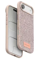 Onegif Apple İphone 17 Air Bright Simli Kapak - Pembe