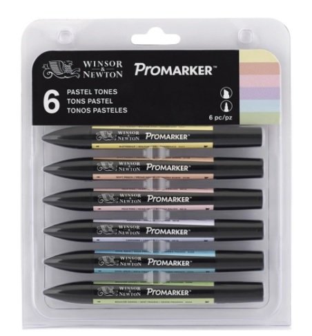 Promarker 6'lı Set Pastel Tones