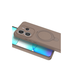 Xiaomi Redmi Note 14 4g Regal Magsafe Standlı Kapak - Çöl Titanyum